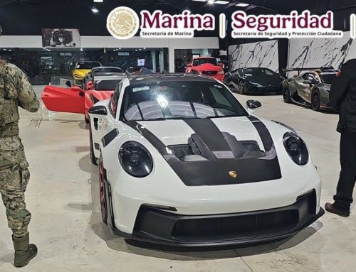 SEMAR decomisa armas y vehículos exóticos en operativo en Mérida